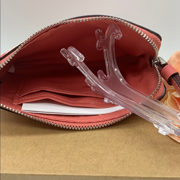 COACH Corner Zip Wristlet With BUNNY Print - Picture 7 of 8